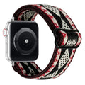 Fits Apple watch Stretch Elastic Band Adjust Day Lettering Clasp Apple Band applewatch Band