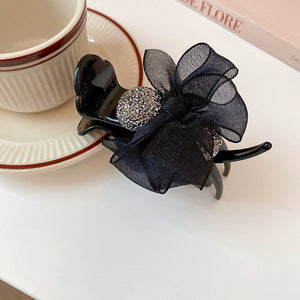 Heart Rhinestone Hair Claw Clip - view 8