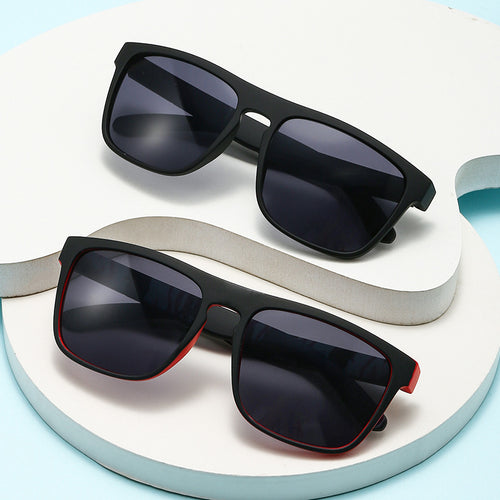 Western Outdoor Cycling Sunglasses Men Polarized Sunglasses Retro Sports Men Sunglasses Elastic Paint Sunglasses