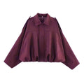 Women's Fall Lapel Collar Jacket 2026 | Trendy Jacket - Off White