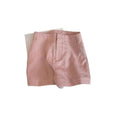 Women's Summer Ethnic Slimming Linen Beaded Tank Top + Shorts 2-Piece Set 2026 - Pink Set