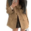 Women's Retro Elegant Blazer 2026 - Caramel