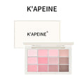 K'APEINE12色眼影多粉雾少女日常淡妆修容腮红三合一体盘平价眼影