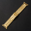 Fits Apple watch Band Stainless 3 Bead Fashionable Metal Apple Band