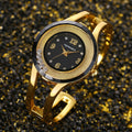 Factory Direct ogyawatch Rhinestone Bangle Women Quartz Watch Light Luxury Sparkle Glossy Rhinestone Dial Bangle Watch
