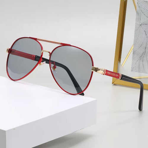 2024 Men Polarized Sunglasses Fishing Sunglasses UV-Proof Day/Night Polarized Photochromic Glasses 5183
