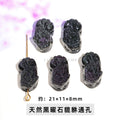 晶典 天然精雕水晶貔貅手工diy饰品配件时尚礼物半成品材料批发