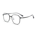 Beesfen New Frame 99812ZM Men Aluminum Magnesium Ultra-Light Glasses Frame Retro Prescription Glasses Pure Titanium Frame