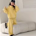 Girls' Half Zip Hoodie & Sweatpants Set - Sports