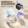 rovanie ear clip bluetooth headset, trendy and aesthetic in the ear, cloud-like comfort, 5.4 chip, n