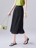 Summer Fashion Elegant High Waist Straight Leg Skirt