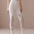 Fall Sporty Slimming Mesh High Waist Lightweight Pants