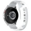For Samsung Huawei watch Two-Tone Silicone 20mm / 22mm Sports Silicone Band