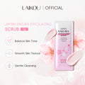 LAIKOU莱蔻樱花磨砂膏3g清洁角质外贸护肤旅行Exfoliating Scrub