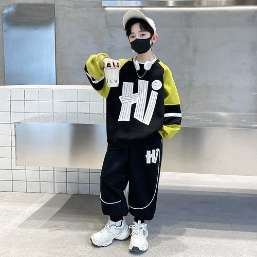 Boys' Sports Hoodie 2-Piece Set