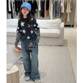 Girls' Star Hoodie & Jeans Set