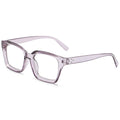 Square Blue-Light Glasses Unisex Bare Face Stud Glasses Frame Stylish Western Versatile Wear Jewelry Plano