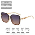 Designer New Polarized Sunglasses Women Fashionable Glasses 2026 Trendy Women Sunglasses Premium Light Luxury Big Frame Men