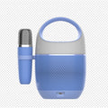 New LED Bluetooth speaker number battery Bluetooth speaker electronic product waterproof car desktop
