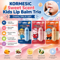 跨境KORMESIC全英文儿童润唇膏系列lipstick滋润补水外贸厂家批发