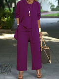Fall-Winter Fashion Youthful Plus Size 3-Piece Set
