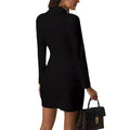 Women's Spring Casual Fashion Long Sleeve Blazer 2026 - As Pictured