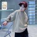 Boys' Hoodie Long Sleeve Base Layer T-Shirt
