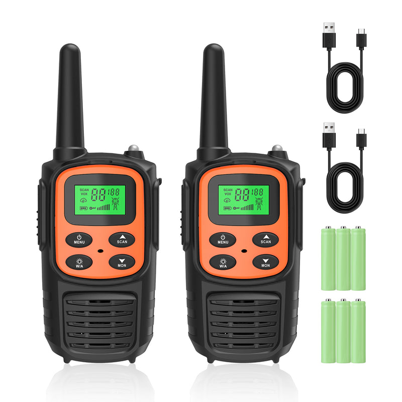 New children's walkie-talkie factory self-operated Amazon long-distance low-power handheld wireless FRS intercom