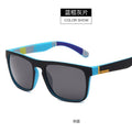 Western Polarized Sunglasses D731 Fashionable Iridescent Sports Men Sunglasses Cycling Glasses Sunglasses Factory Wholesale