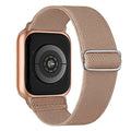 For appleiwatch Band Double-Sided Slant Pattern Adjustable Stretch Single Row Apple Nylon Woven Huawei GT6