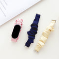 Fits Xiaomi 8 Smart Capable Bracelet Simple Solid Large Cord Hair Tie Stretch Wrist Strap Xiaomi Band Sports Style