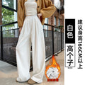 Summer Petite Tencel Drapey Lightweight Loose Elastic Wide Leg Pants + Pants