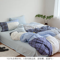 Sea Salt Mint / 1.2m Bed - 3-Piece Flat Sheet - 150x200cm