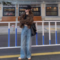 Fall Hong Kong Retro Petite Cropped Jacket