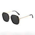Korean Style New Polarized Sunglasses Trendy Premium Big Frame Women Sunglasses Round Women Fashionable Glasses UV-Proof