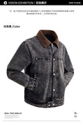 Women's Retro Lapel Collar Loose Jacket 2026 | Trendy Jacket - Black