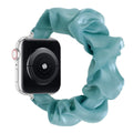 Summer New Fits Apple watch Apple Band Narrow Edge Solid Glossy Light Silk Hair Tie Band