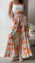 Spring-Summer Casual Fashion Loose Wide Leg Pants