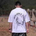 潮牌大码男装夏季新款重磅胖子宽松加肥加大纯棉套头半袖短袖T恤