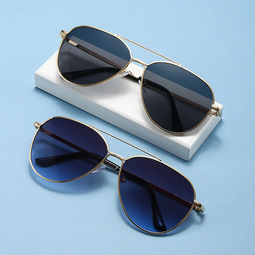 New Men Sunglasses Sir Pair Bridge Aviator Fashionable Outdoor Sports Big Frame Men Sunglasses Company Machine Driving Sunglasses