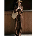 Spring-Summer Old Money Retro Sun-Protection Shirt 2-Piece Set