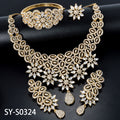Cross-Border temu Bestseller Mini Set Faux Diamond Custom Wedding Wear Bead Gem Set Western Export Accessory