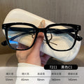 Beesfen 7211ZM Influencer Black Frame Small Ultra-Light Glasses Frame Sweet Bare Face Cinnabar Sun With Glasses Prescription Glasses Women