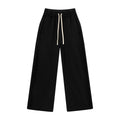 ARTIE Men's Pure Cotton Frayed Edge Wide Leg Wide Leg Pants