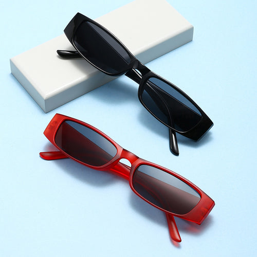 New Western Retro Small-Frame Square Women Sunglasses Trendy ins Breeze Street Snap Men Sunglasses Overseas Fashionable Glasses