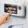 Bathroom waterproof touch mobile phone box fixed bracket bathing drama artifact Bluetooth small speaker chasing drama portable wireless