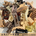 韩式简约彩色鲨鱼夹大号气质复古发抓后脑勺盘发抓夹发夹批货