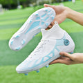 high-top football shoes for men with long nails and broken nails for students and children, professi