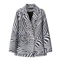 Women's Fall Elegant Slimming Blazer + Top 2026 | Casual Blouse - Orange Red