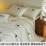 Panda tian Silk White